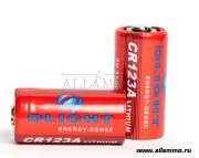 Батарейка CR123A Li-ion Olight 1500mAh Батарейка CR123A Li-ion Olight 1500mAh