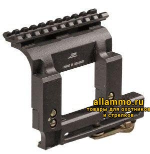Боковой быстросъемный кронштейн Weaver Вилейка на Вепрь/Сайга/АК Боковой быстросъемный кронштейн Weaver Вилейка на Вепрь/Сайга/АК