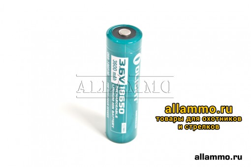 Аккумулятор 18650 Li-ion Olight 3600 мАч Аккумулятор 18650 Li-ion Olight 3600 мАч
